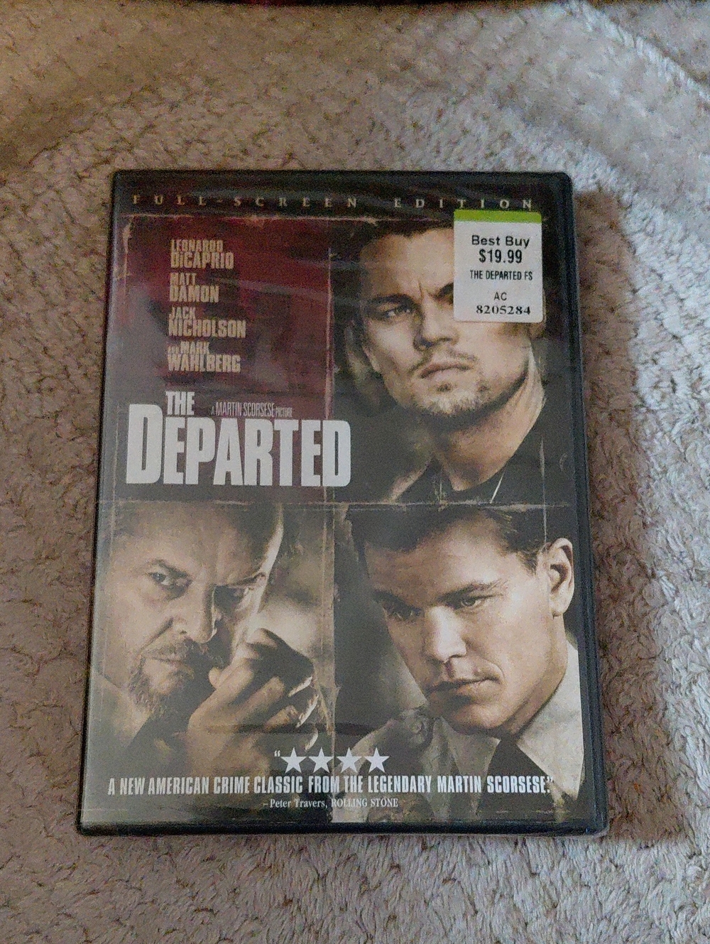 The Departed DVD - Full Screen Edition